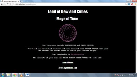 homestuck land|homestuck medium generator.